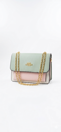 Coach Pastel Colorblock Shoulder Bag