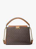 Michael Kors Karlie Medium Logo Satchel Bags